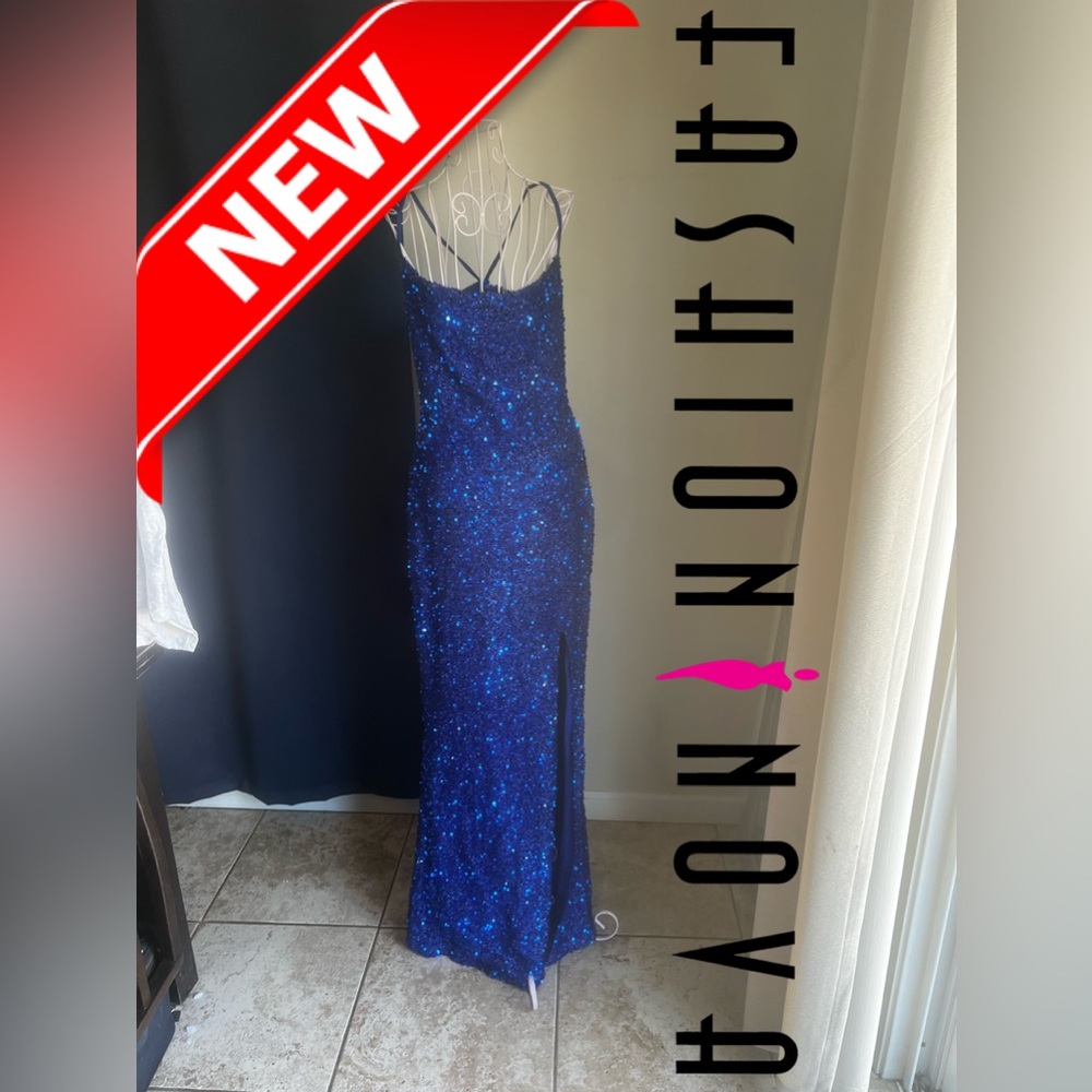 Fashion nova sequin prom dress